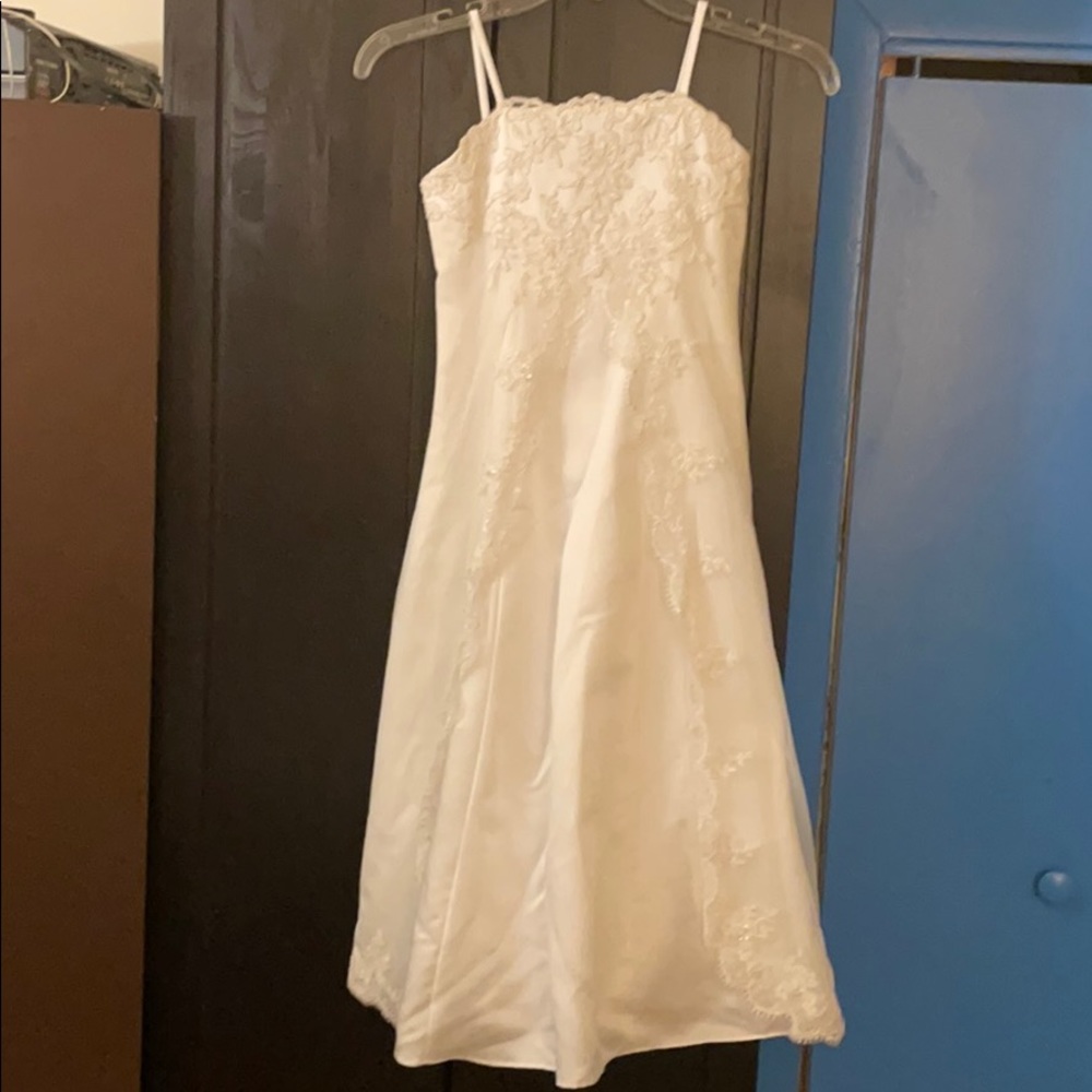 David’s Bridal Flower Girl dress